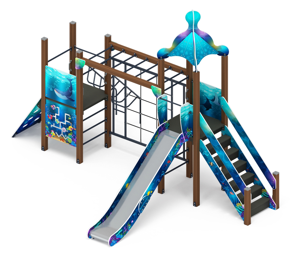 Морской - ДИК 2.17.09-01 - Игровой комплекс H=1500