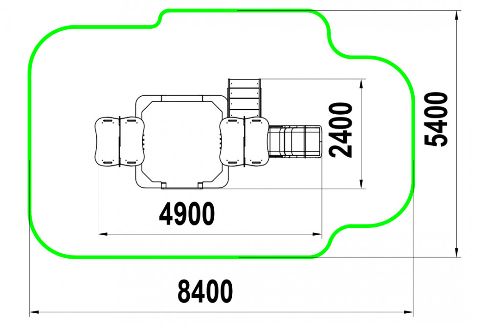 Песочница "Астра" МФ-1.79