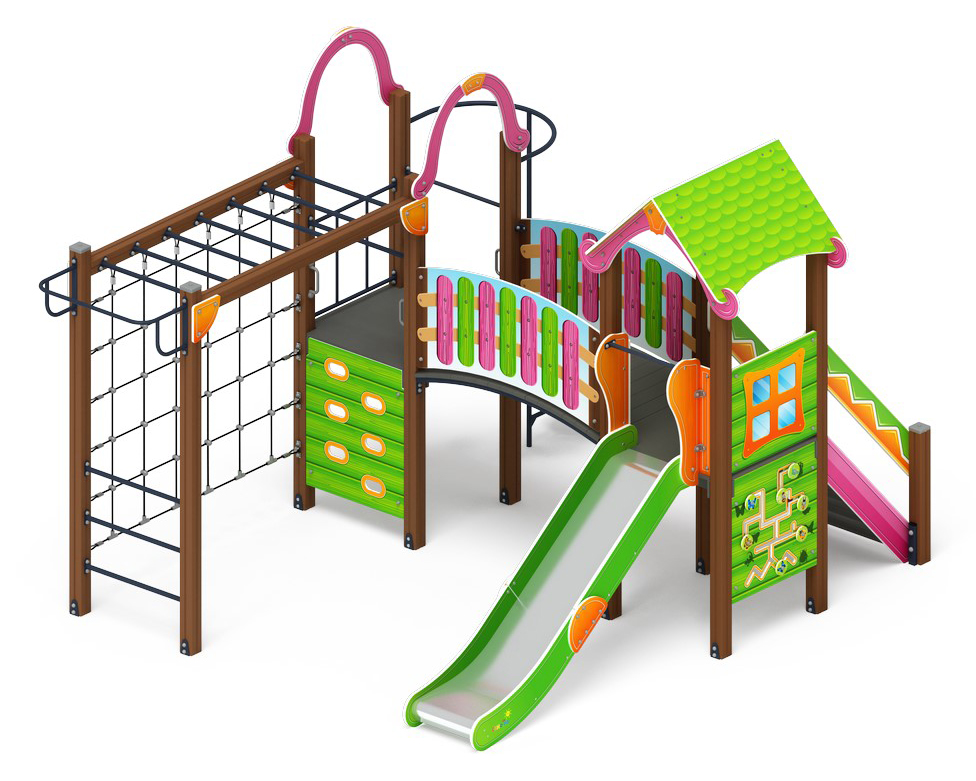 Лукоморье - ДИК 2.25.06-11.С - Игровой комплекс H=1200