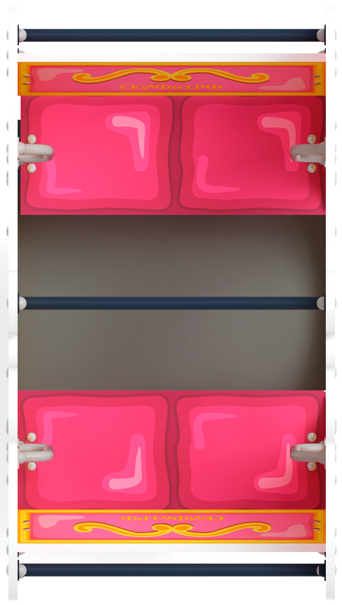 ИО 23.03.03-03 Качалка на пружине карета Золотая