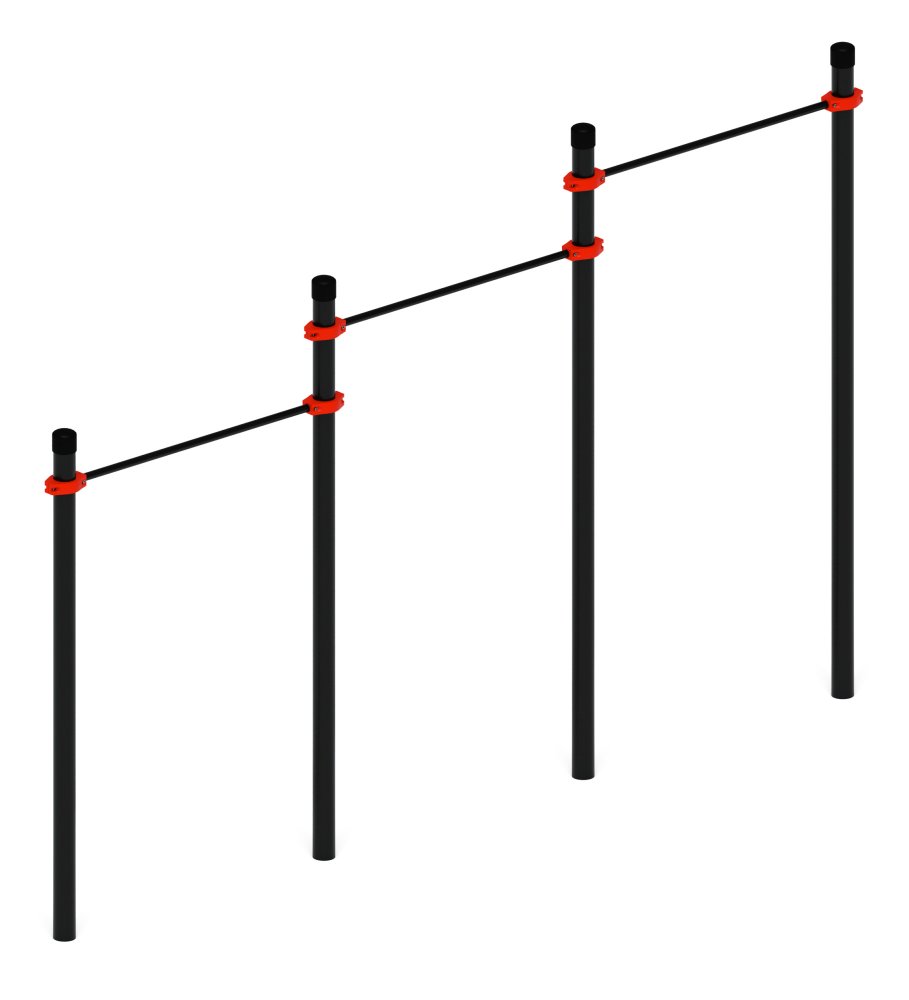 Воркаут 108 красный ВТ 12.03-01