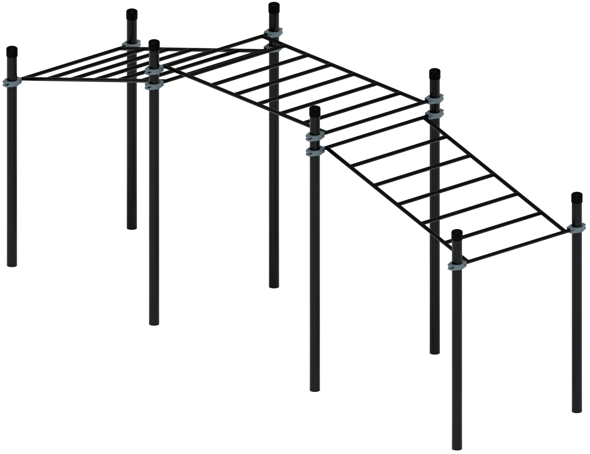 Воркаут ЛОВ 108 серый ВТ 102.22-03