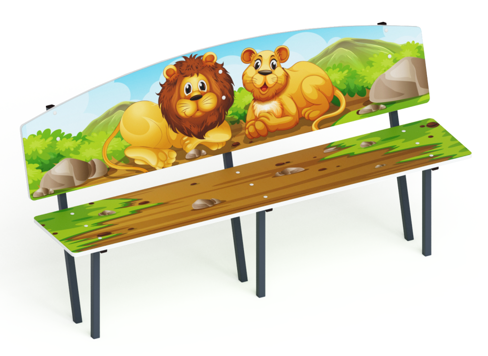 Скамейка детская Саванна - МФ 41.01.01-01.И1