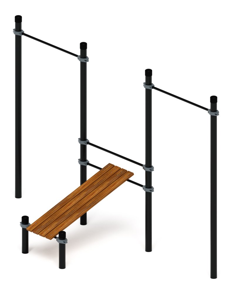 Воркаут 108 серый ВТ 12.14-03