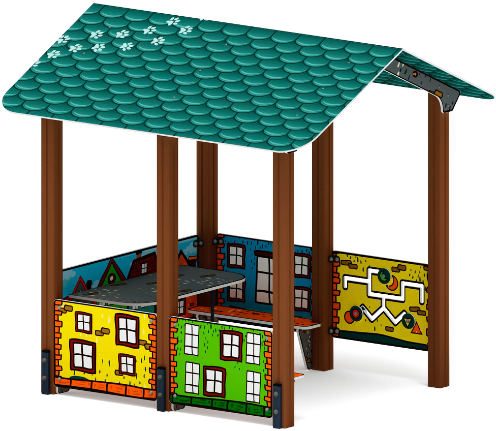 Домик большой 2 (Город) МФ 10.01.08-01