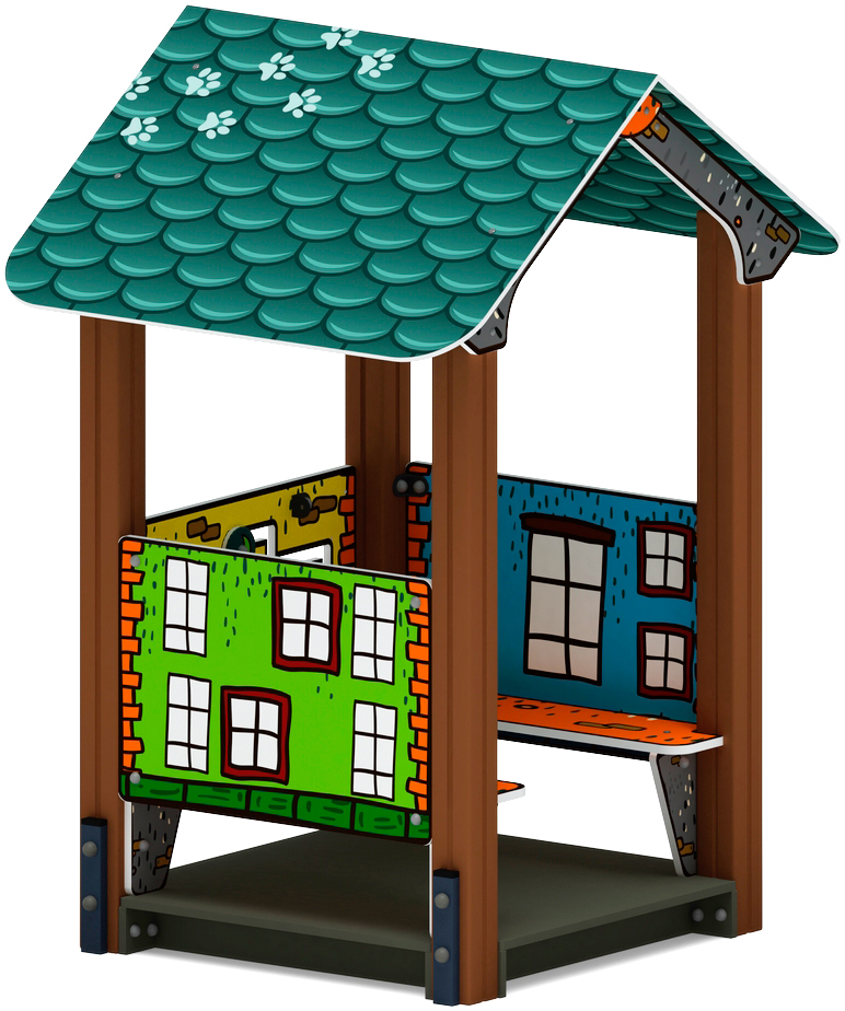 Домик малый 4 (город) МФ 10.01.04-01