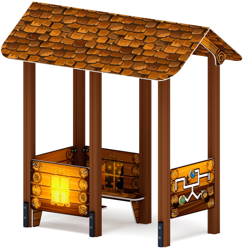 Домик средний 1 (Эко) МФ 10.01.05-02