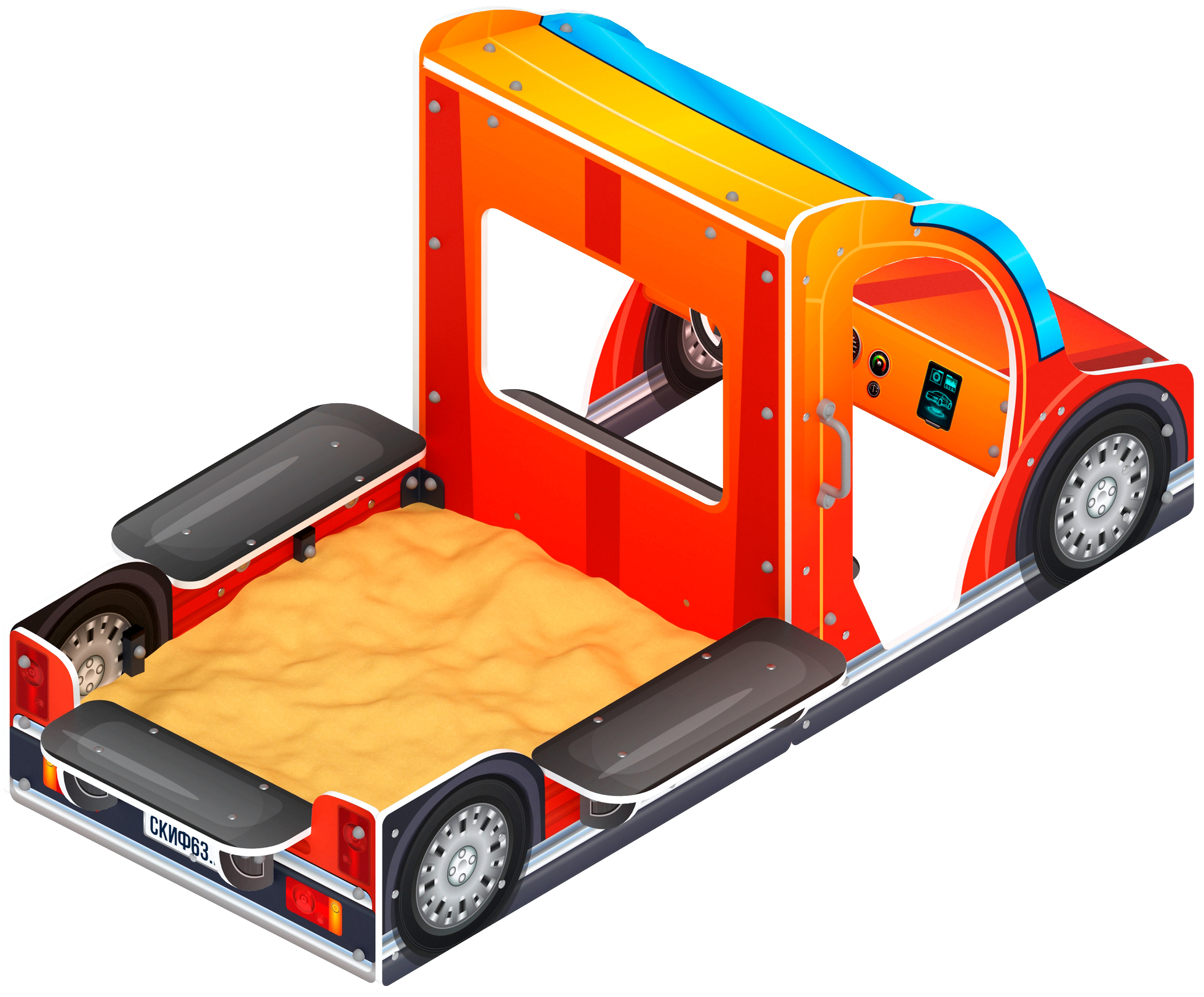 Песочница Грузовичок ИО 5.03.03-10