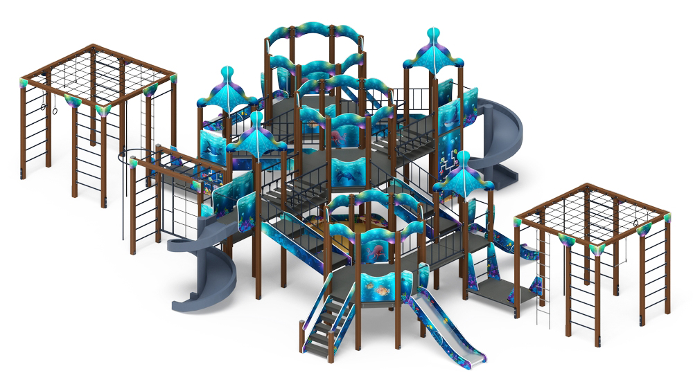 Морской - ДИК 2.17.08-01 - Игровой комплекс H=1200 H=2000