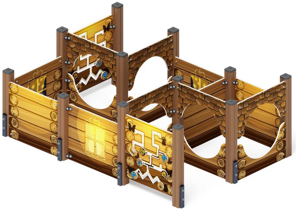 Лабиринт Кубик 3 (эко) МФ 20.01.03-02