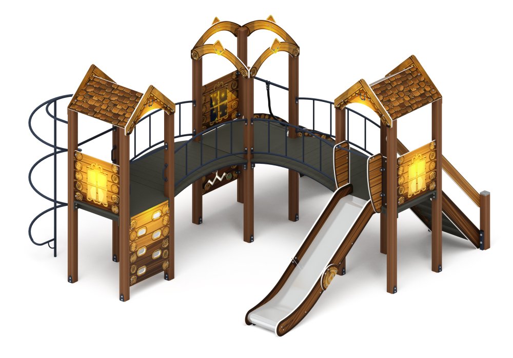 Городок (ЭКО) - ДИК 2.01.3.03-02 - Игровой комплекс H=1200