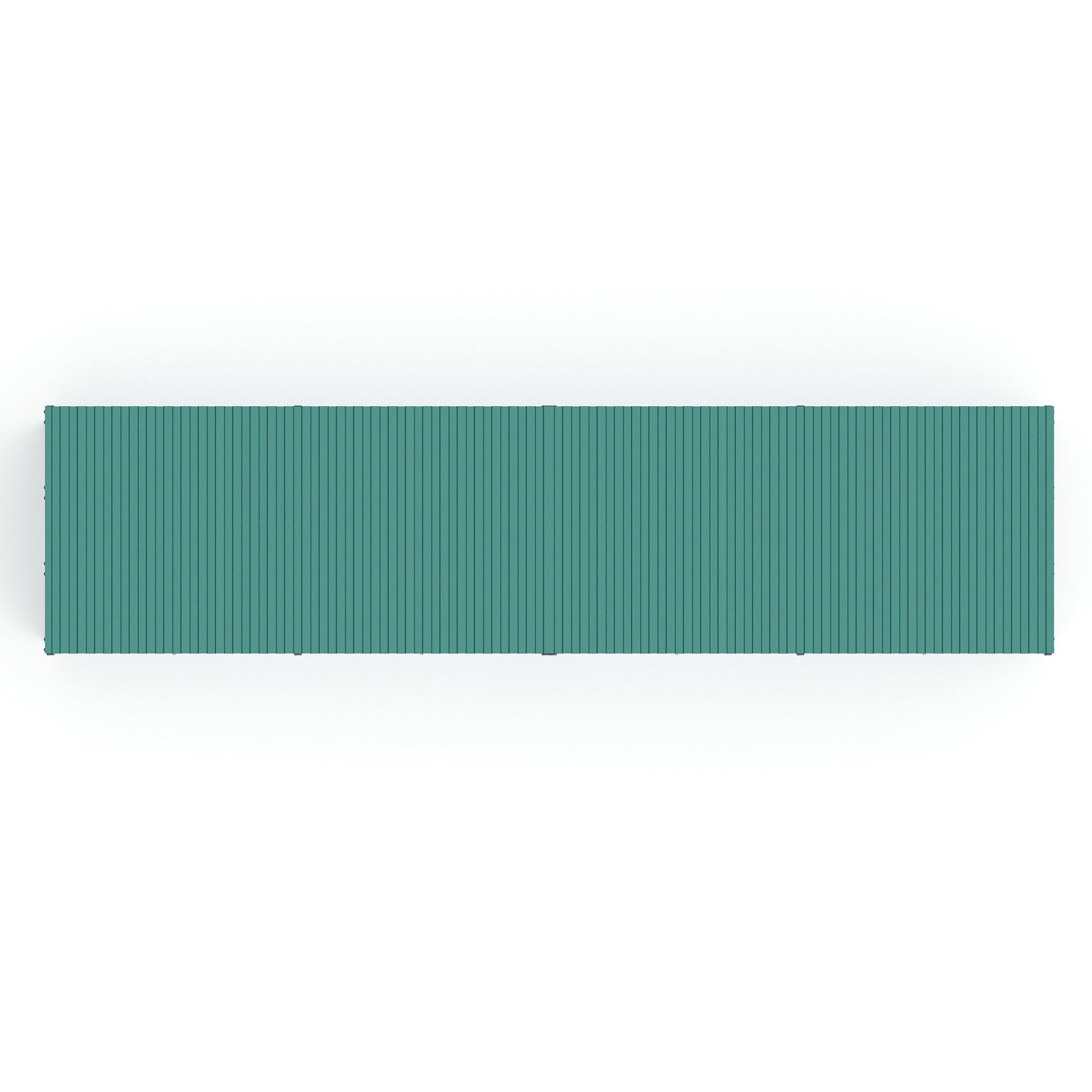 Навес контейнерной площадки для мусора (4 секции) МФ 55.02.02.4-01