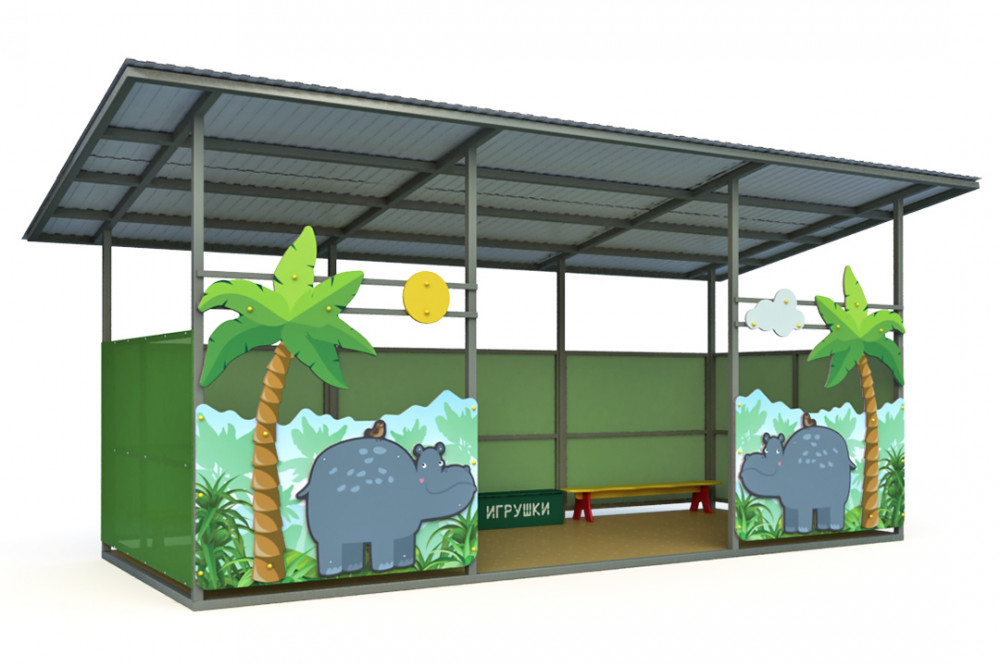 Теневой навес ТН-3х7