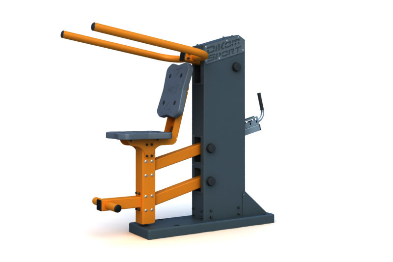 Тренажер «Жим на брусьях» с изменяемой нагрузкой ТР-1.72.1