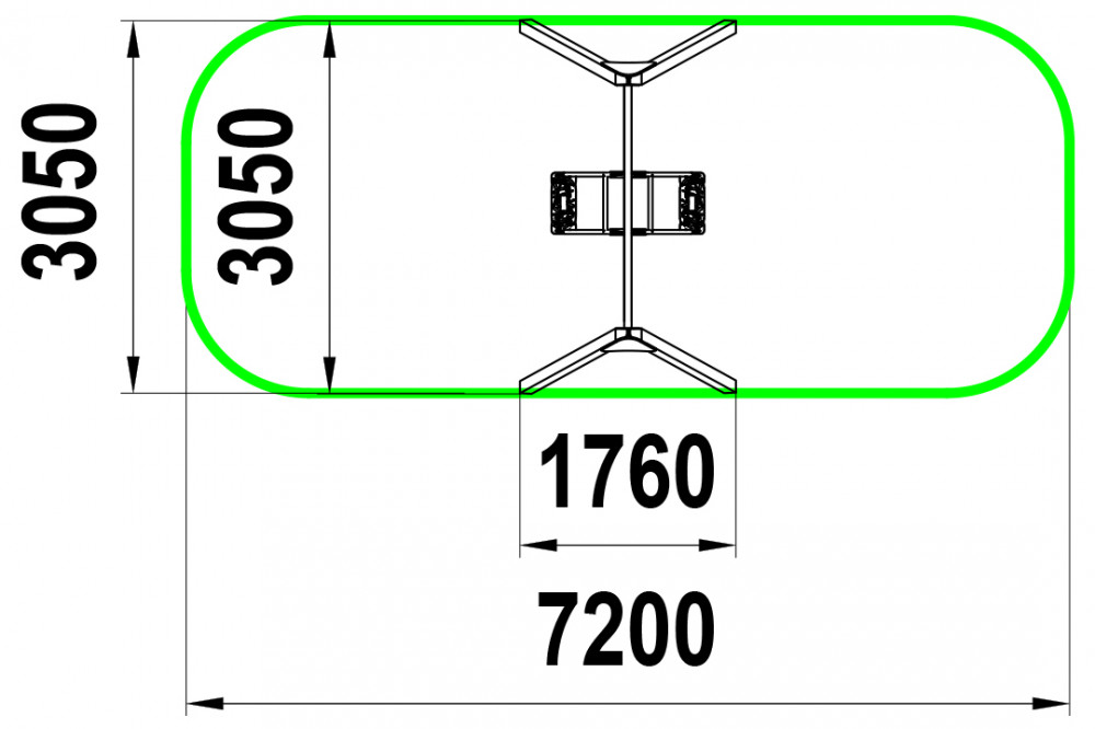 Качели "Семейные" КАЧ-1.35