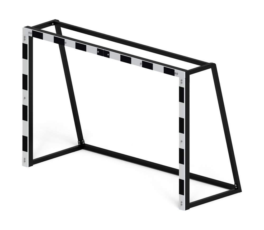 Ворота мини футбольные (черные) (с креплением сетки) - СО 2.60.04-01