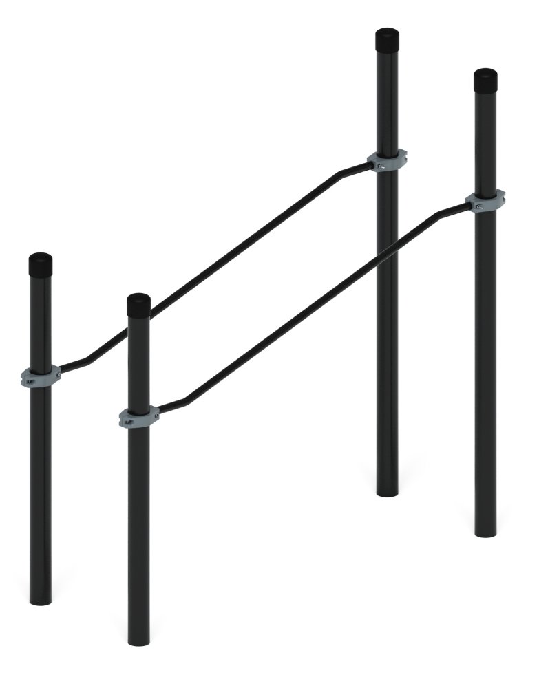 Воркаут ЛОВ 108 серый ВТ 102.03-03