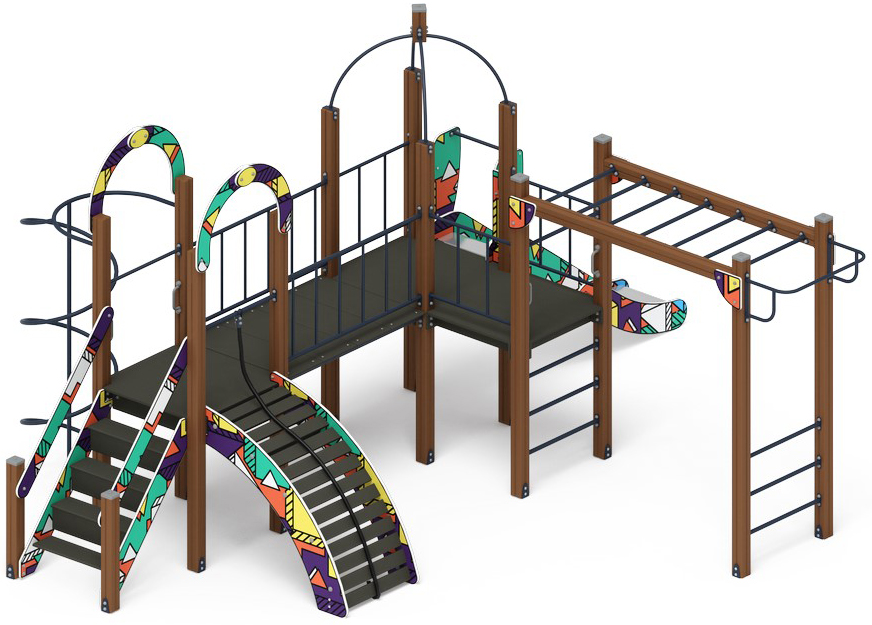 Навина (Геометрия) - ДИК 2.09.05-02 - Игровой комплекс H=1200