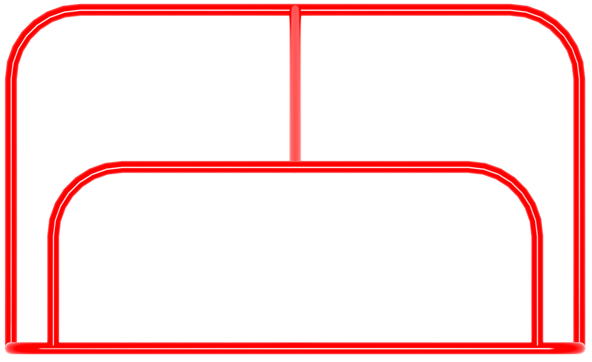 СО 2.60.01-01 Ворота хоккейные (без крепления сетки)