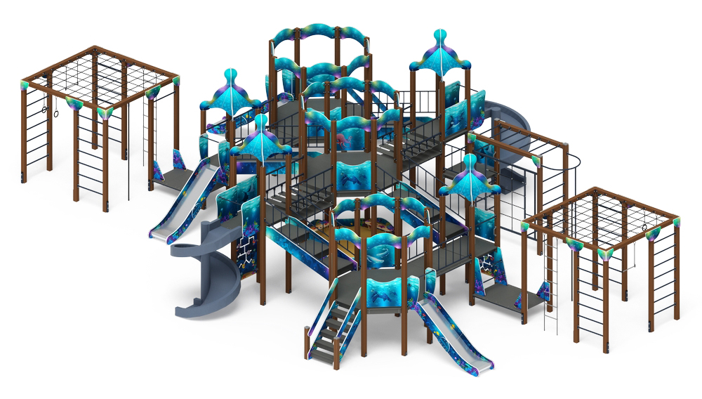 Морской - ДИК 2.17.08-01 - Игровой комплекс H=1200 H=2000