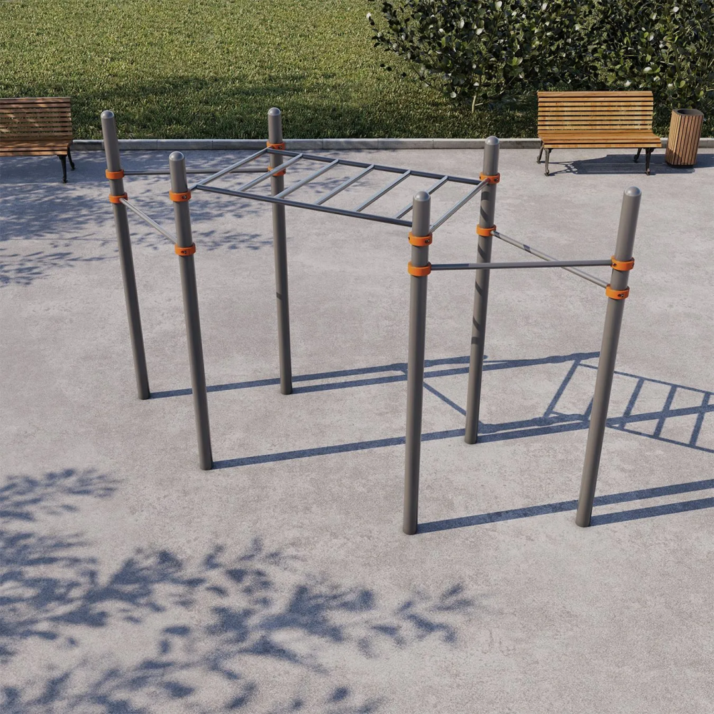 Рукоход с четырьмя турниками СВС-41