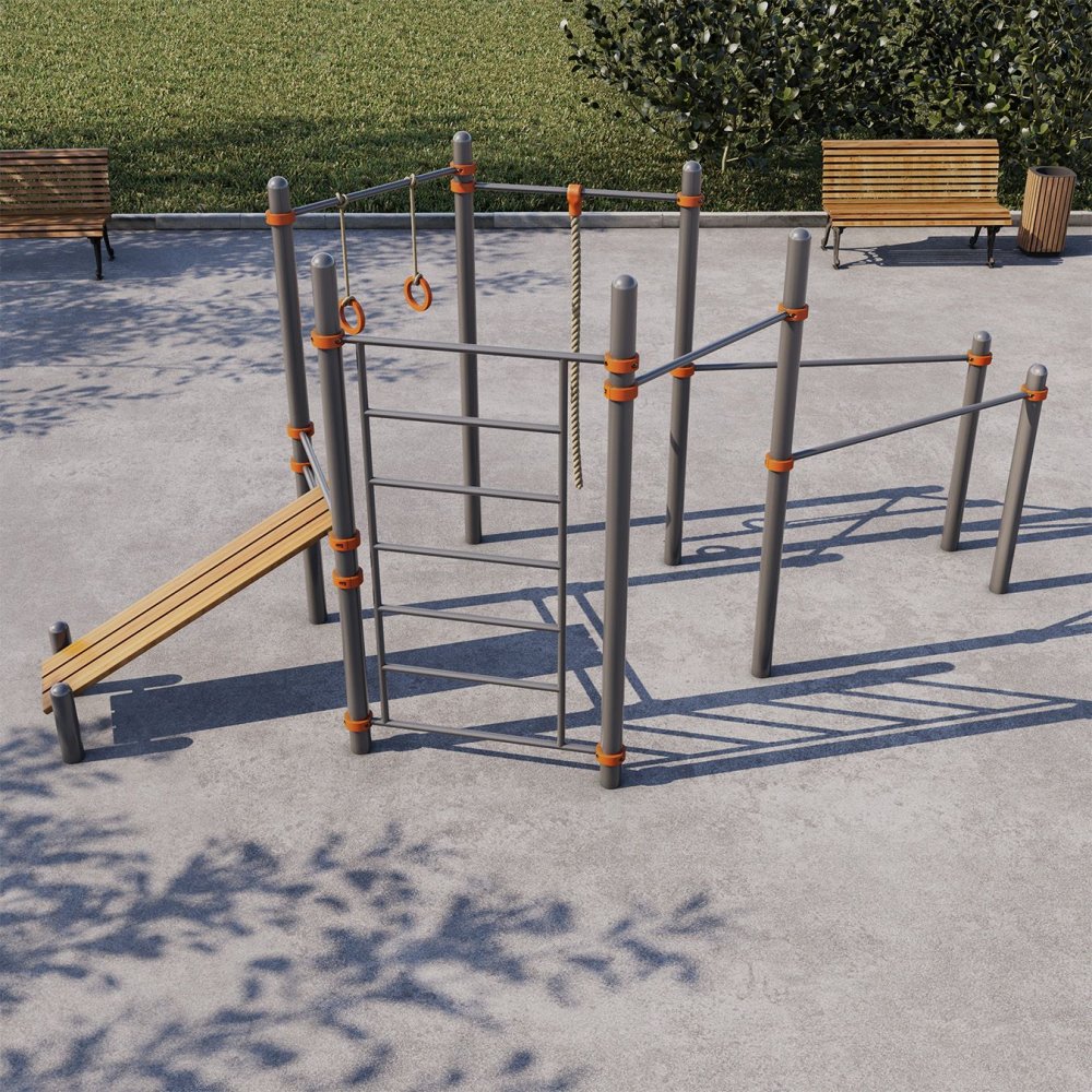 Спортивный комплекс для подготовки к сдаче норм ВФСК СВС-44-М