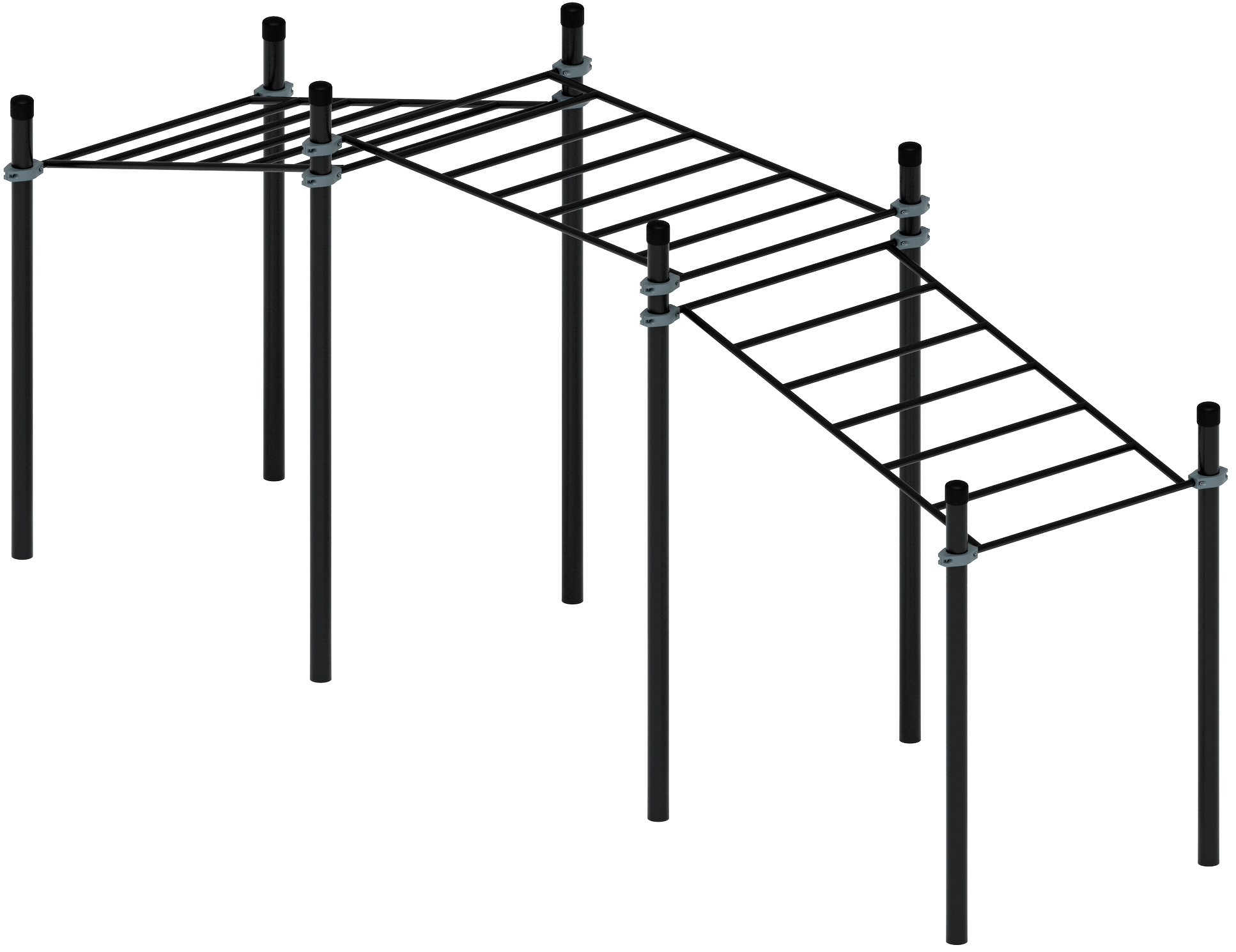 Воркаут ЛОВ 108 серый ВТ 102.22-03