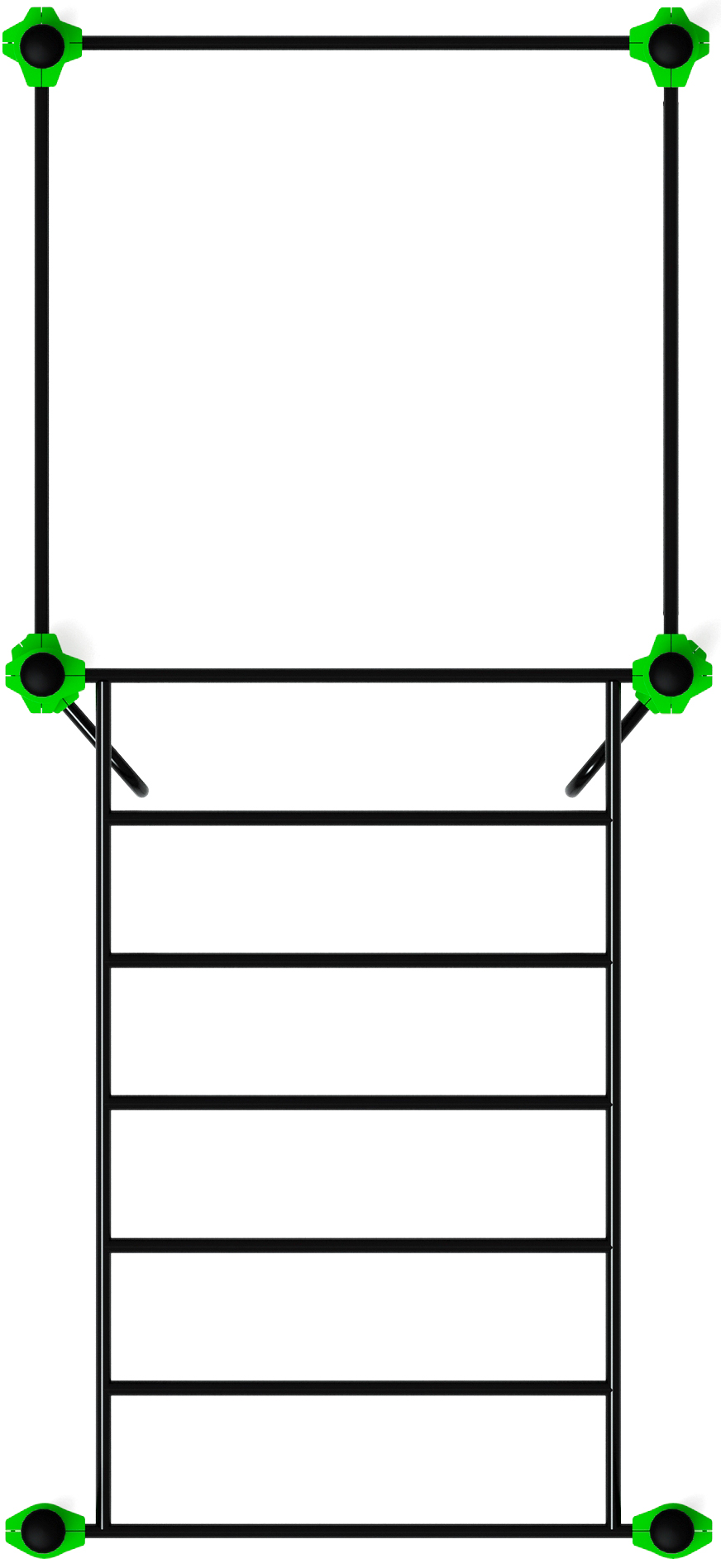 Воркаут ЛОВ 108 зеленый ВТ 102.12-02