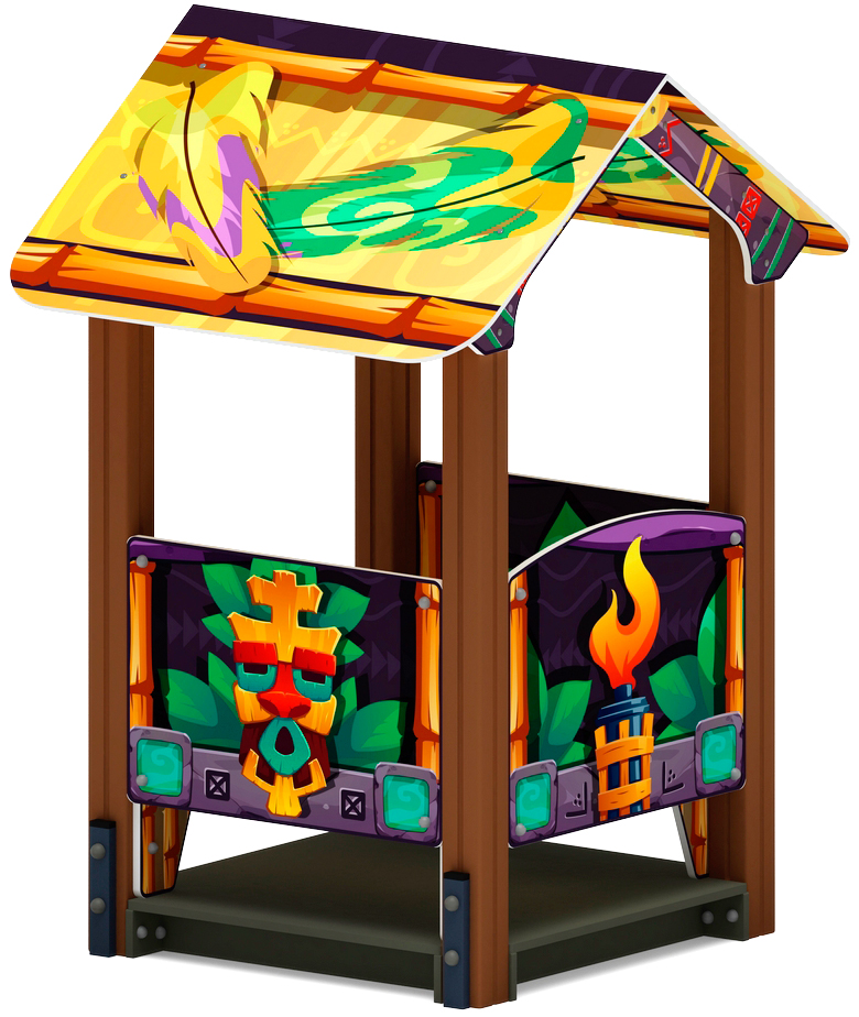 Домик малый 2 (майя) МФ 10.01.02-03