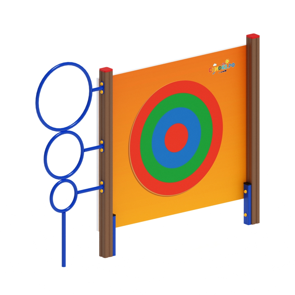 Стенка для метания со стойкой - СО 1.20.07