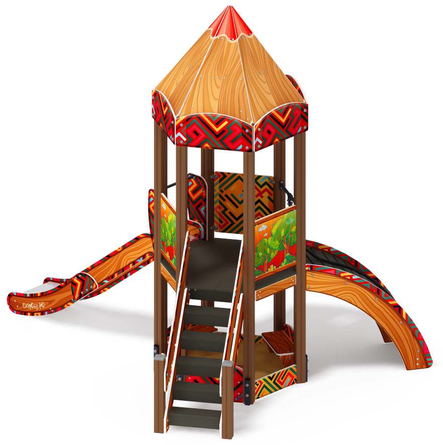 Карандаши - ДИК 2.26.01-01.С - Игровой комплекс Н=1200