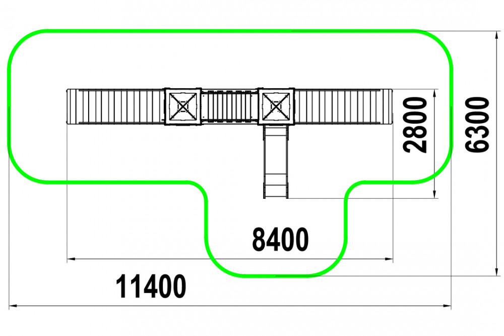 Игровой комплекс "Каменный Мост" ИКС-1.304