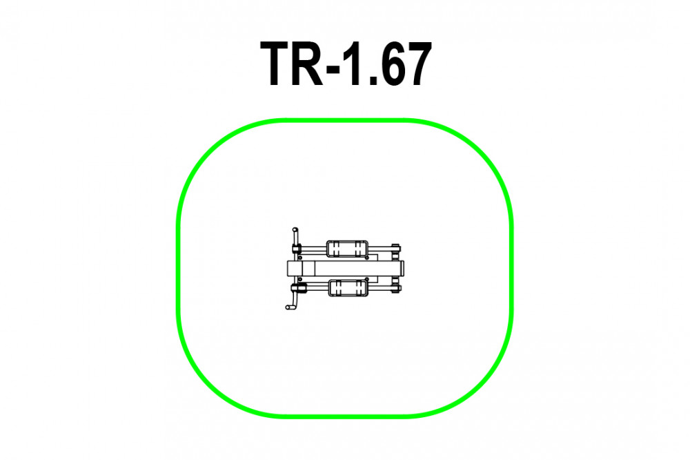 Тренажер «Эллиптический» ТР-1.67