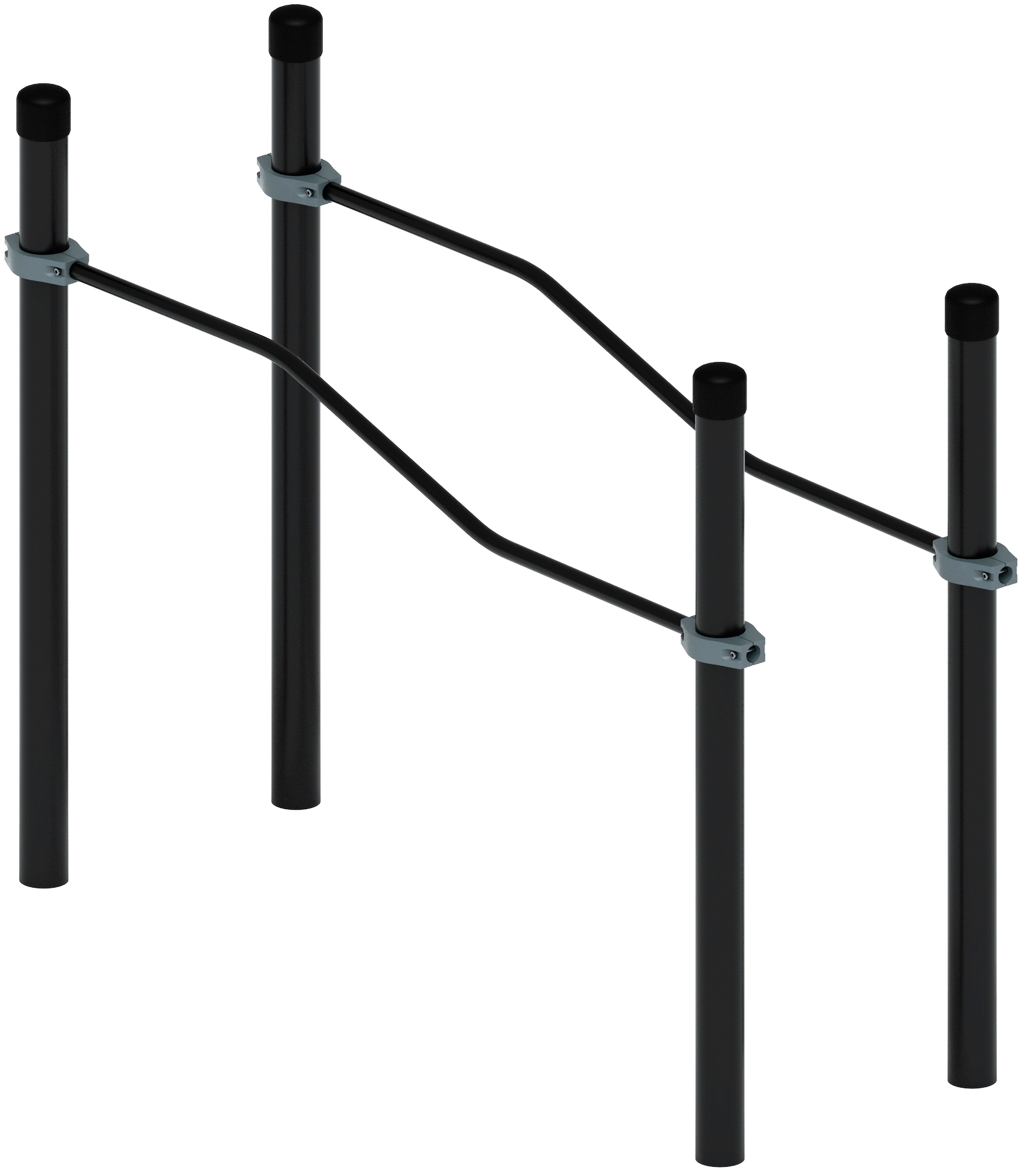 Воркаут ЛОВ 108 серый ВТ 102.06-03