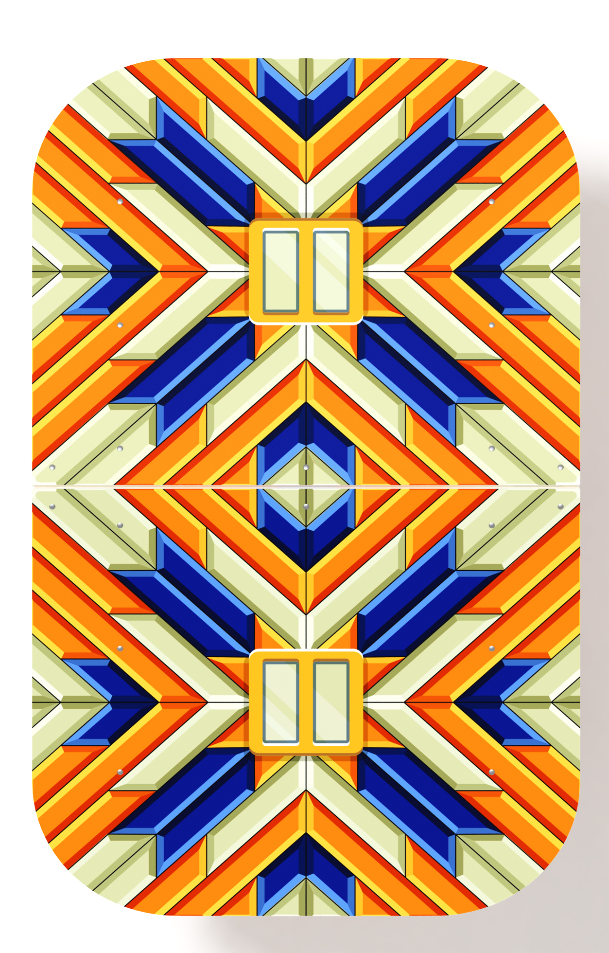 Столик детский с навесом (калейдоскоп) - МФ 31.01.08-07