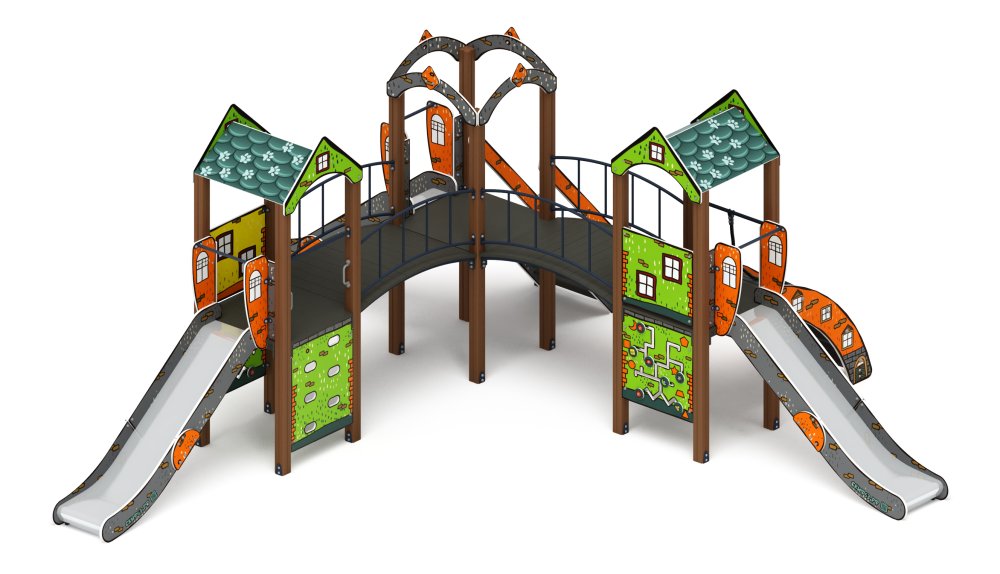 Городок (Город) - ДИК 2.01.3.03-31 - Игровой комплекс H=1200