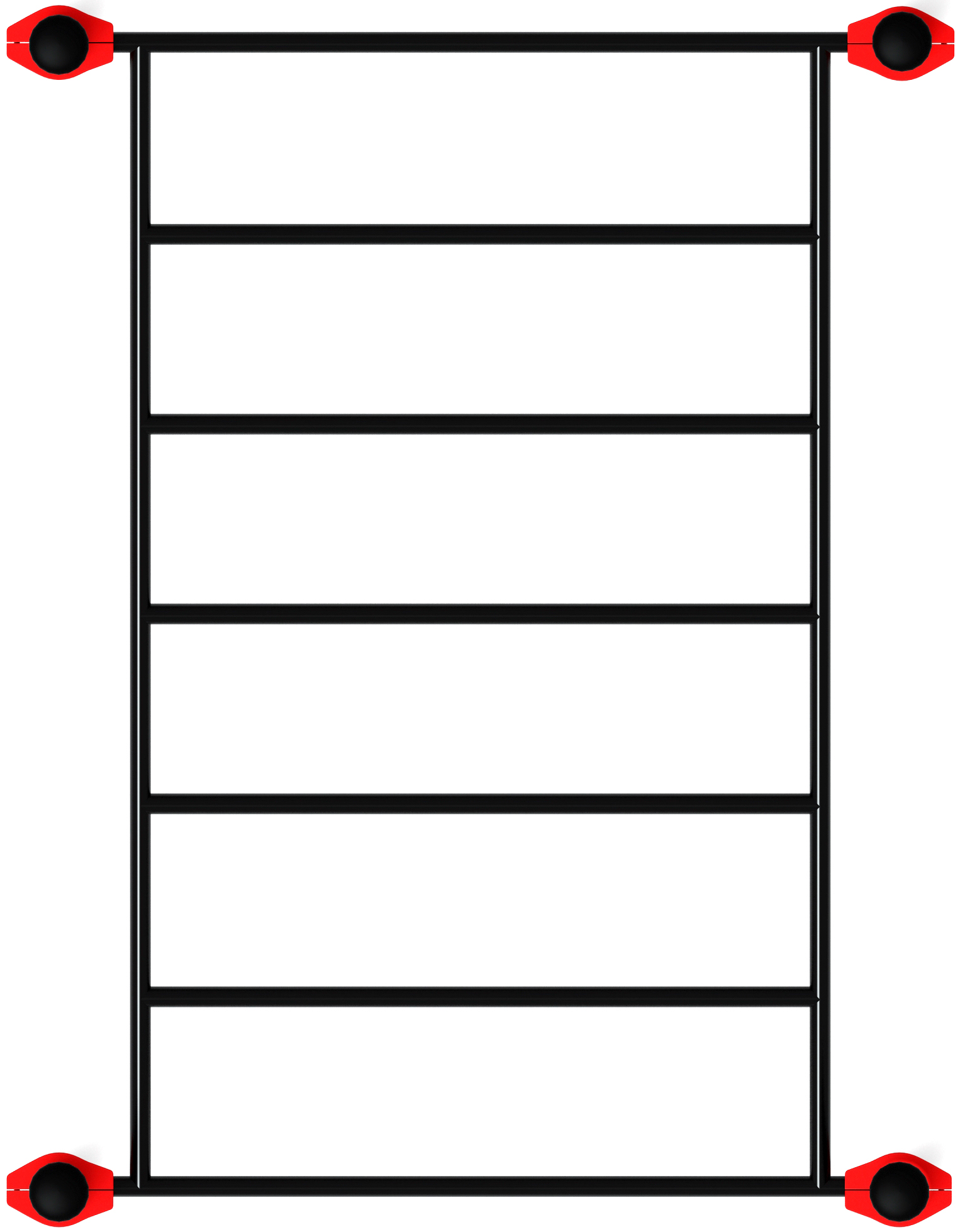 Воркаут ЛОВ 108 красный ВТ 102.07-01