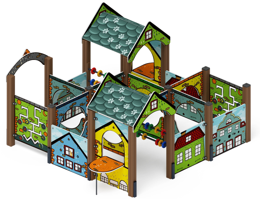 Лабиринт Кубик 4 (город) МФ 20.01.04-01