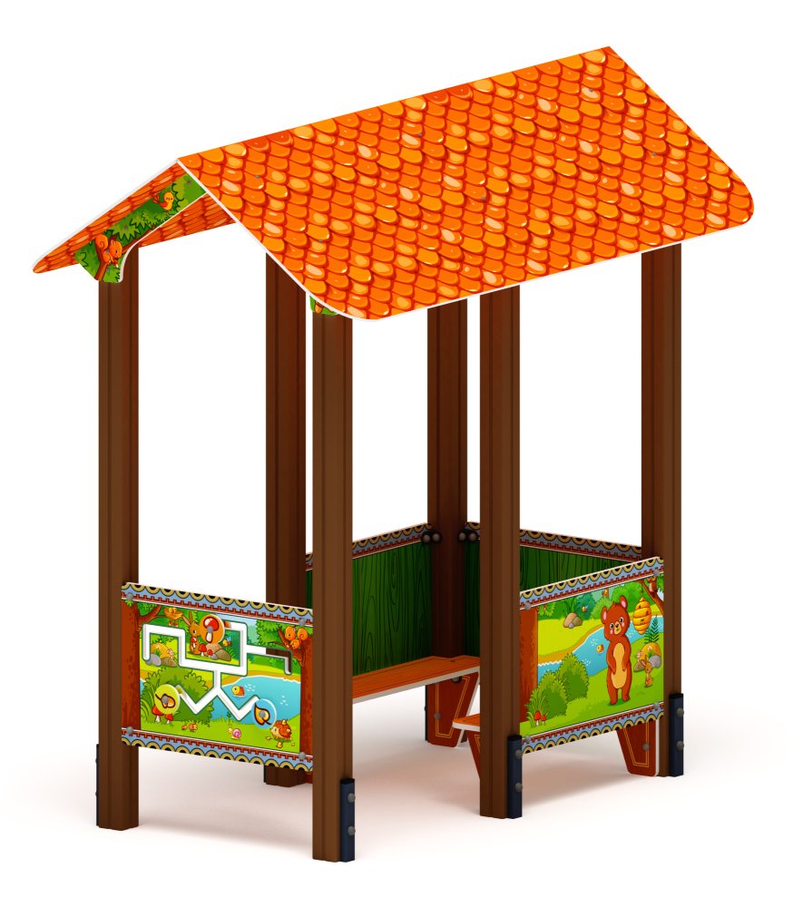 Домик средний 1 (Полянка) МФ 10.01.05-04