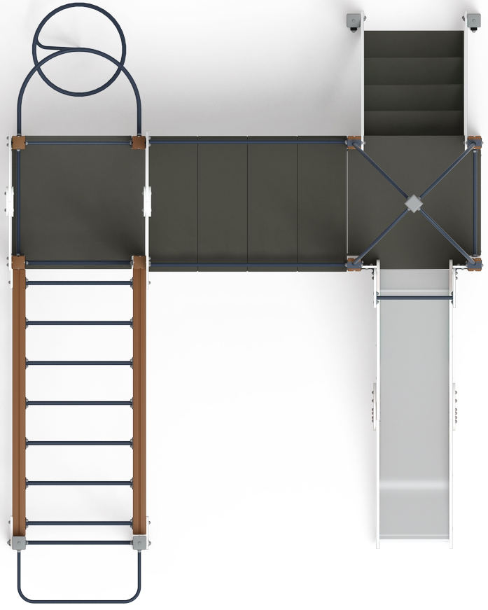 Навина (Геометрия) - ДИК 2.09.04-02 - Игровой комплекс H=1200