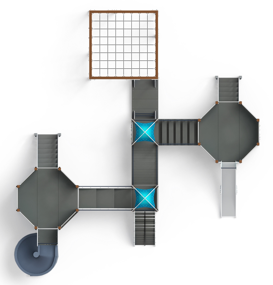 Морской - ДИК 2.17.06-01 - Игровой комплекс H=1200 H=2000