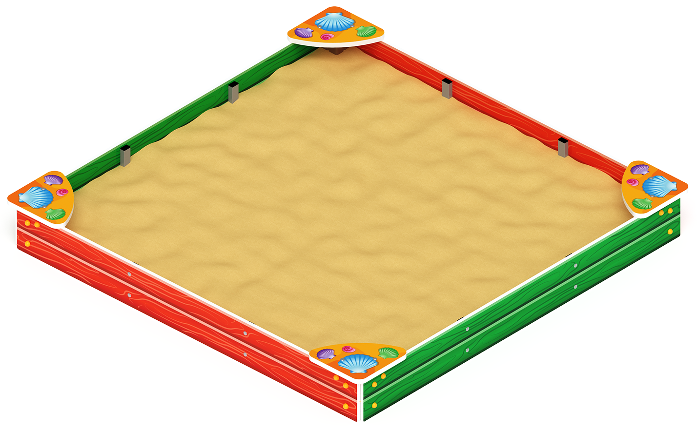 Песочница большая (Ракушки) - ИО 5.01.03-01