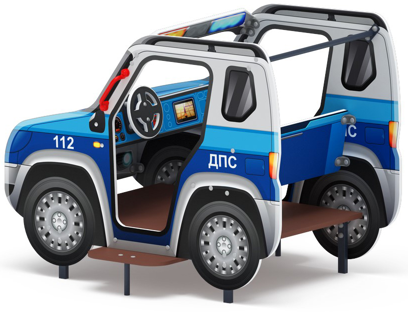 Джип ДПС - Беседка машинка - МФ 10.03.12-11