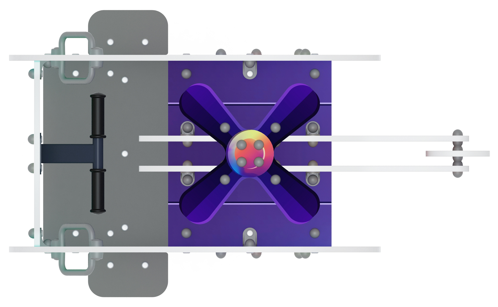 Вертолетик - Качалка на пружине (Хамелеон) - ИО 23.03.04-02