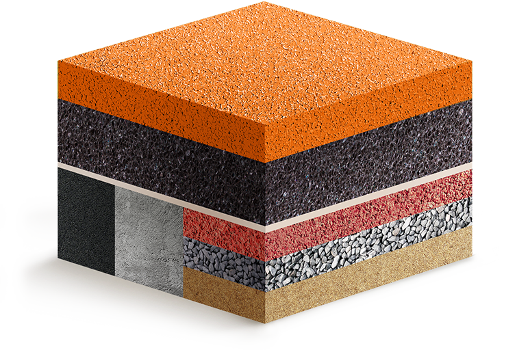 Покрытие из резиновой крошки Kids Comfort