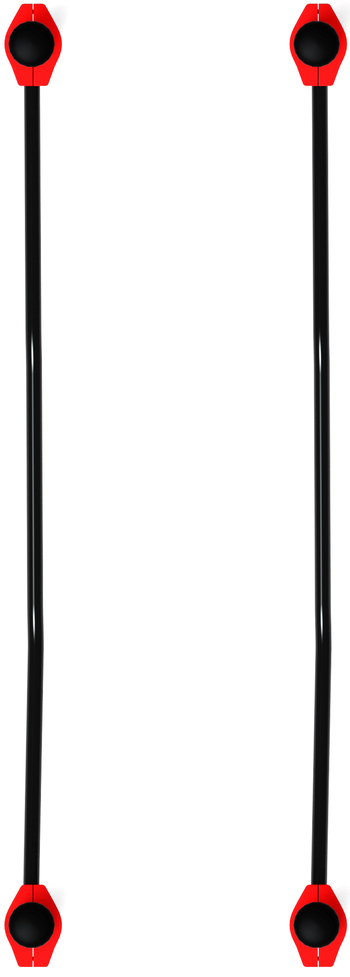 Воркаут ЛОВ 108 красный ВТ 102.06-01