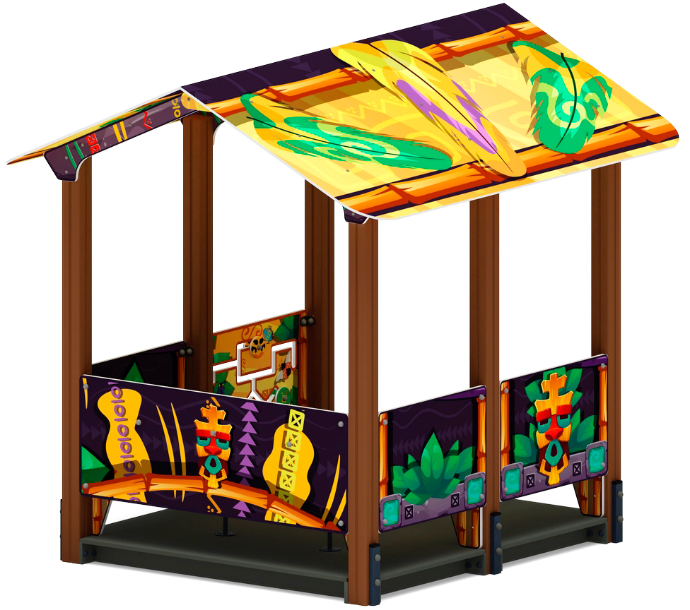 Домик большой 1 (Майя) МФ 10.01.07-03