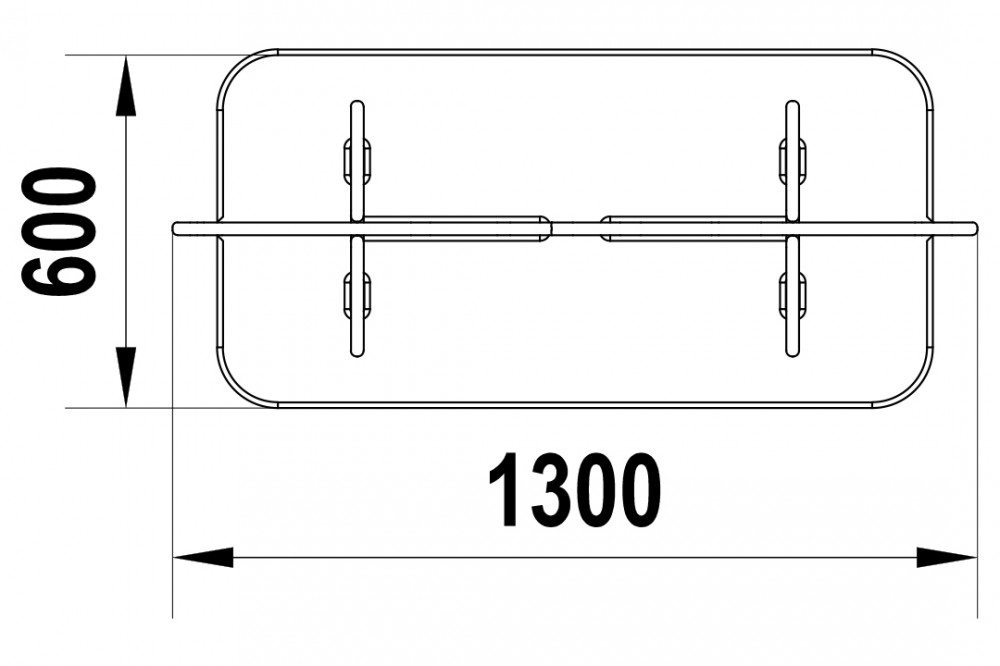 Скамейка детская "Пожарная машина" СД-1.11