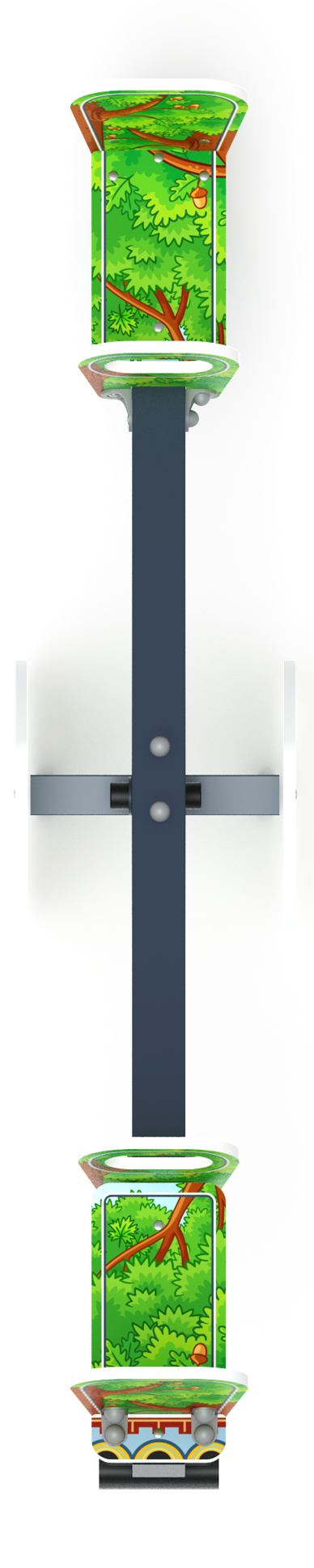 Качалка балансир со спинкой малый - ИО 21.М.01.05-П.03