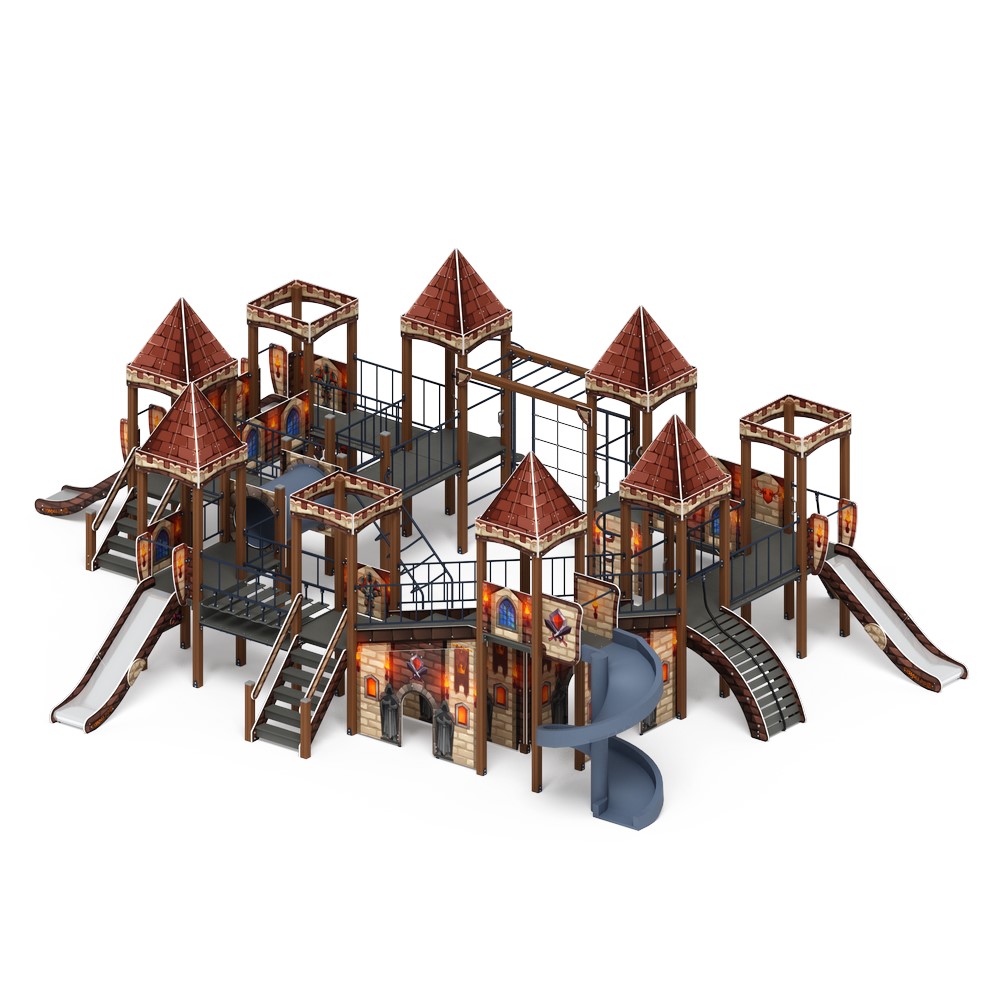 Замок (Средневековый) - ДИК 2.18.12-02 - Игровой комплекс H=900 H=1200 H=2000